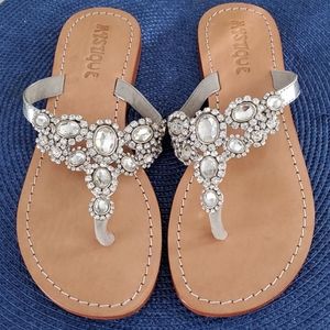 Mystique Jeweled Sandals